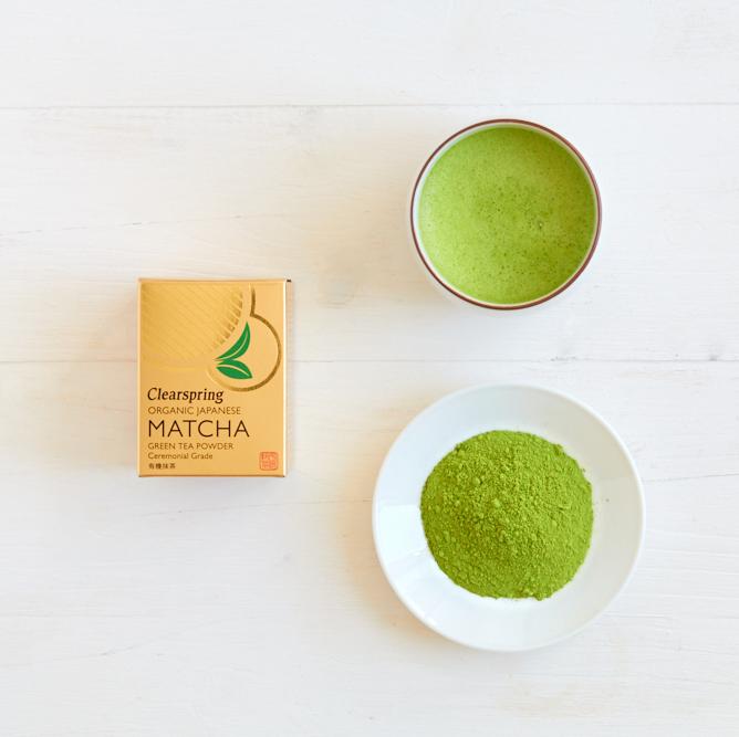 Clearspring Organic Japanese Matcha Green Tea Powder Ceremonial Grade (Tin) 30g by Clearspring