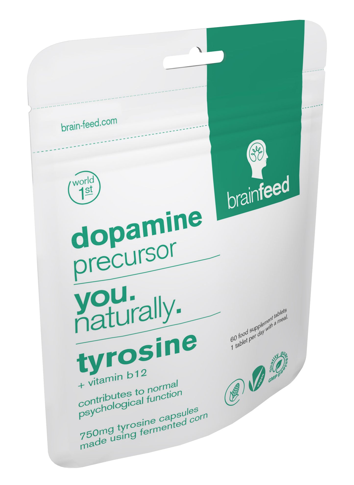 brainfeed  Dopamine Precursor Tyrosine 60's