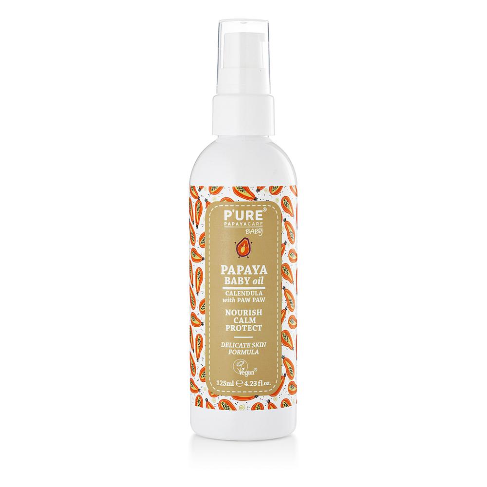P'URE Papayacare  Baby Papaya Oil 125ml