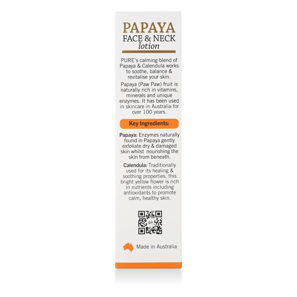 P'URE Papayacare  Papaya Face & Neck Lotion 50ml