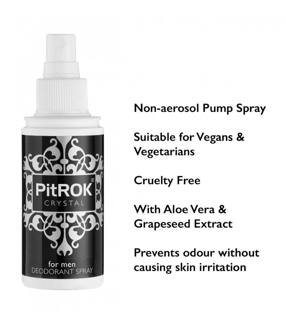 Pit Rok  Crystal For Men Deodorant Spray 100ml