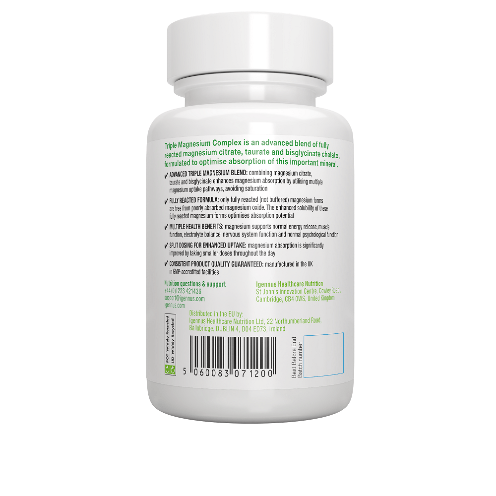 Igennus Triple Magnesium Complex 60's by Igennus