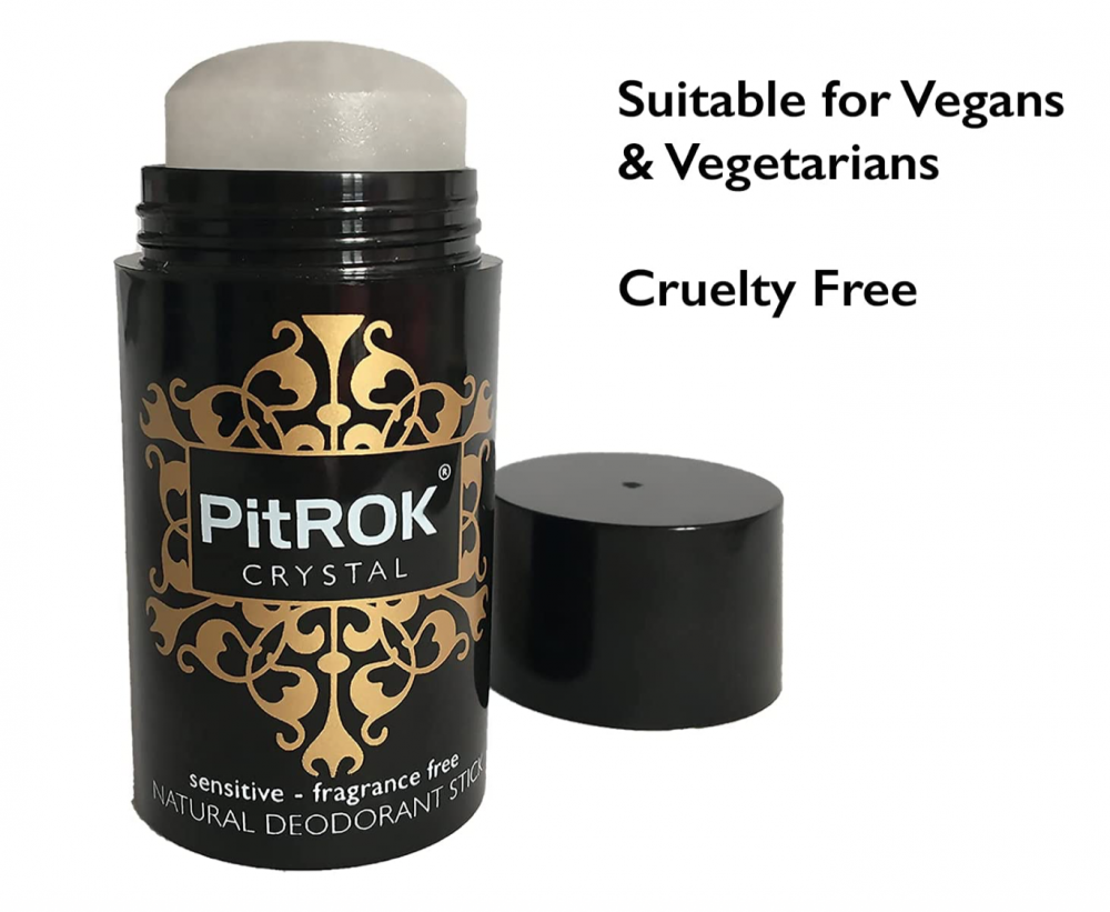 Pit Rok  Crystal Sensitive - Fragrance Free Natural Deodorant Stick 100g