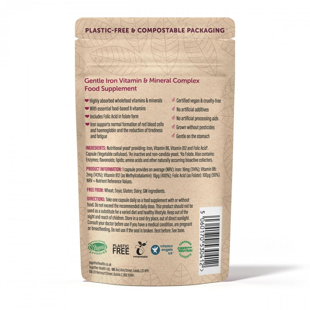 Together Health Gentle Iron Wholefood Supplement 30's by Together Health