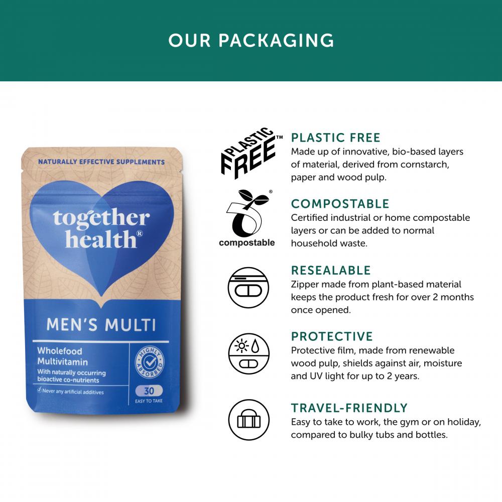 Together Health  Men's Multi Wholefood Multivitamin 30's