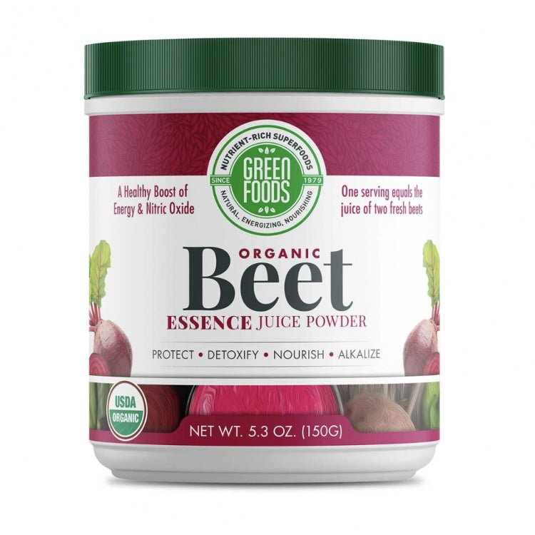 Green Foods Organic Beet Essence Juice Powder 150g by Green Foods