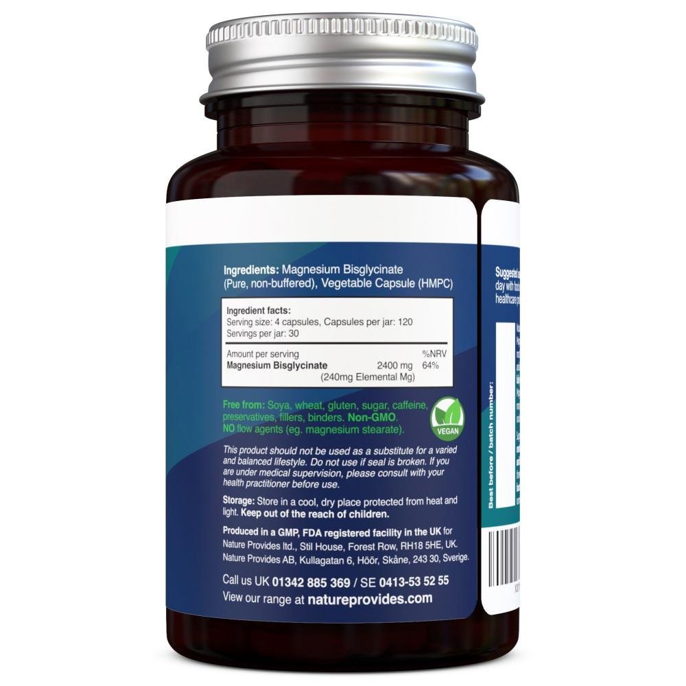 Nutri Advanced Magnesium Glycinate 120's by Nutri Advanced