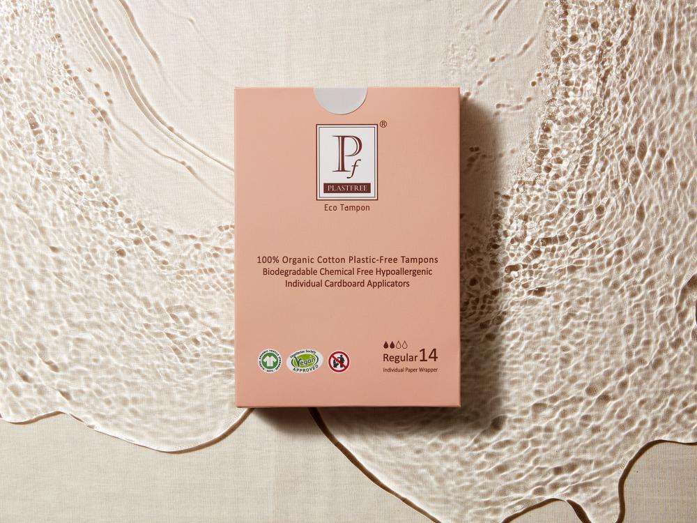 Plastfree REGULAR Tampons 14's by Plastfree