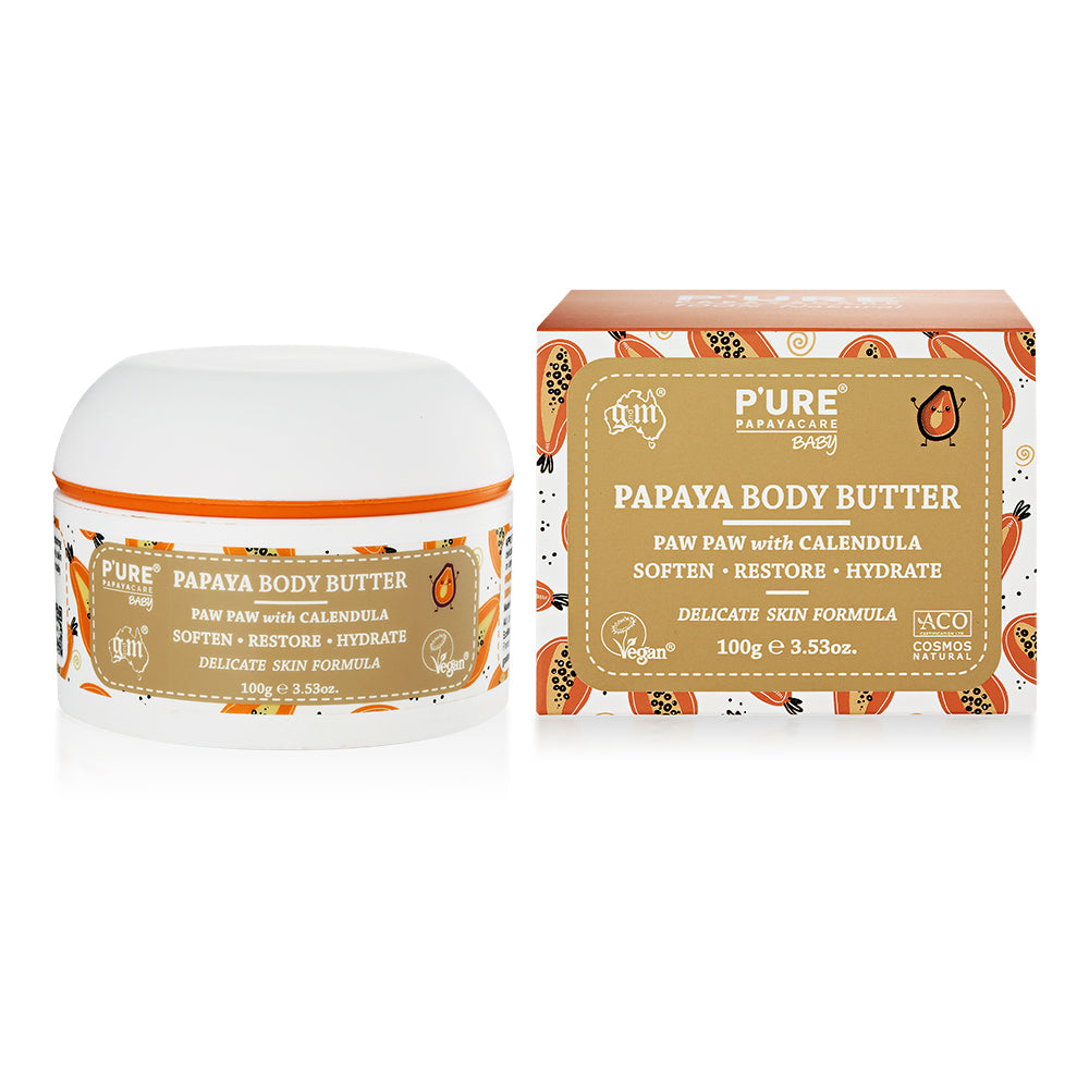 P'URE Papayacare  Baby Papaya Body Butter 100g