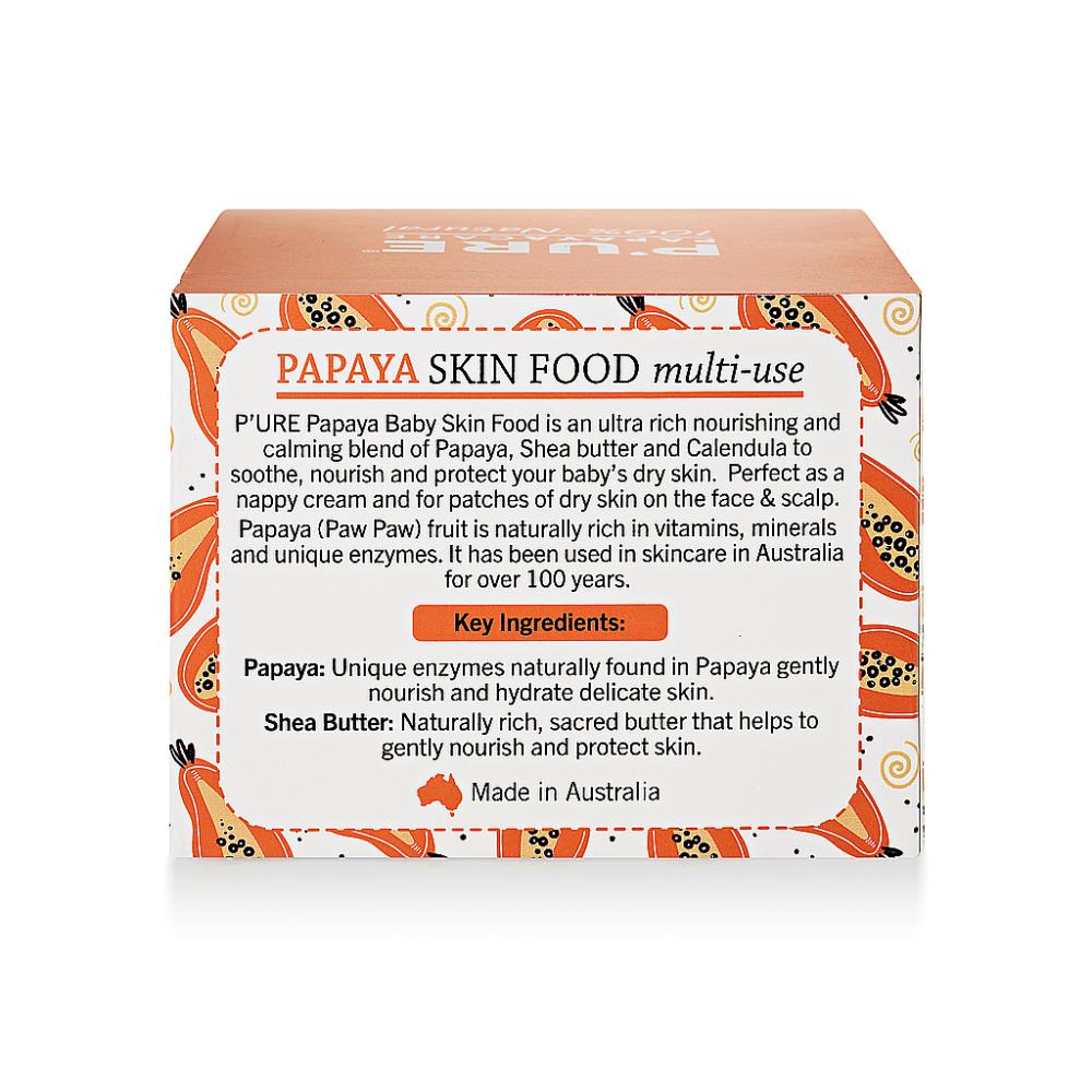 P'URE Papayacare Baby Papaya Skin Food Multi - Use 100g by P'URE Papayacare