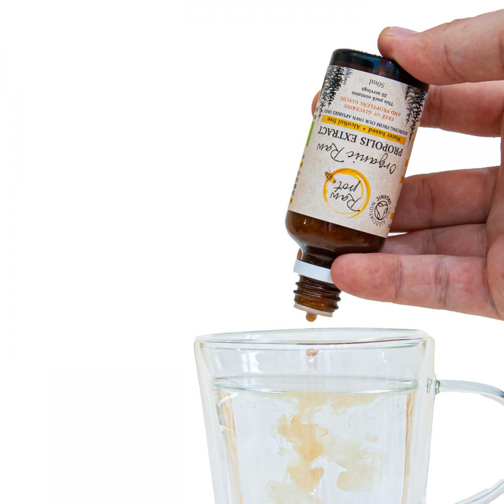 Raw Pot  Organic Raw Propolis Extract 50ml