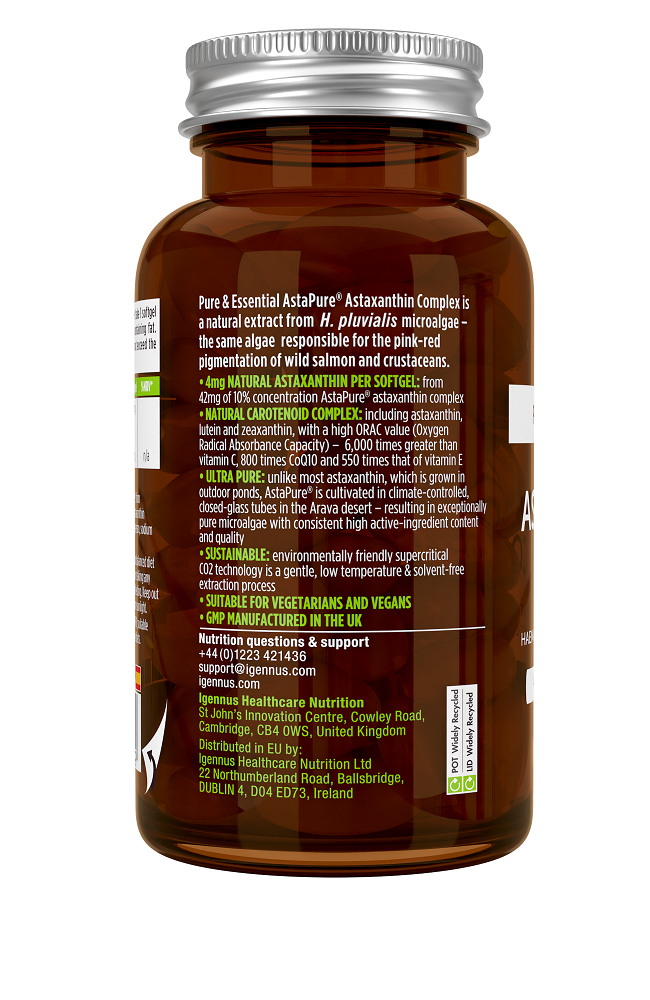 Igennus  Pure & Essential Astaxanthin Complex 90's