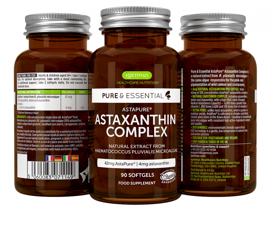 Igennus  Pure & Essential Astaxanthin Complex 90's