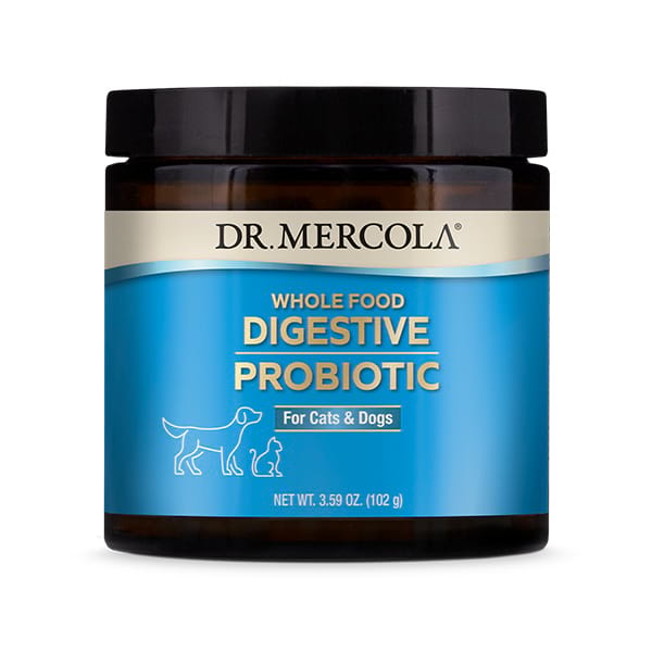 Whole Food Digestive Probiotic for Cats & Dogs, 102 g - Dr. Mercola by Dr Mercola