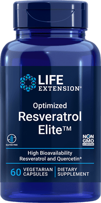 Optimized Resveratrol Elite - 60 Veg Caps - Life Extension by Life Extension