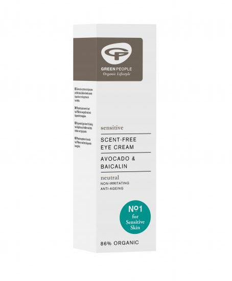 Green People  Scent-Free Eye Cream Avocado & Baicalin 10ml