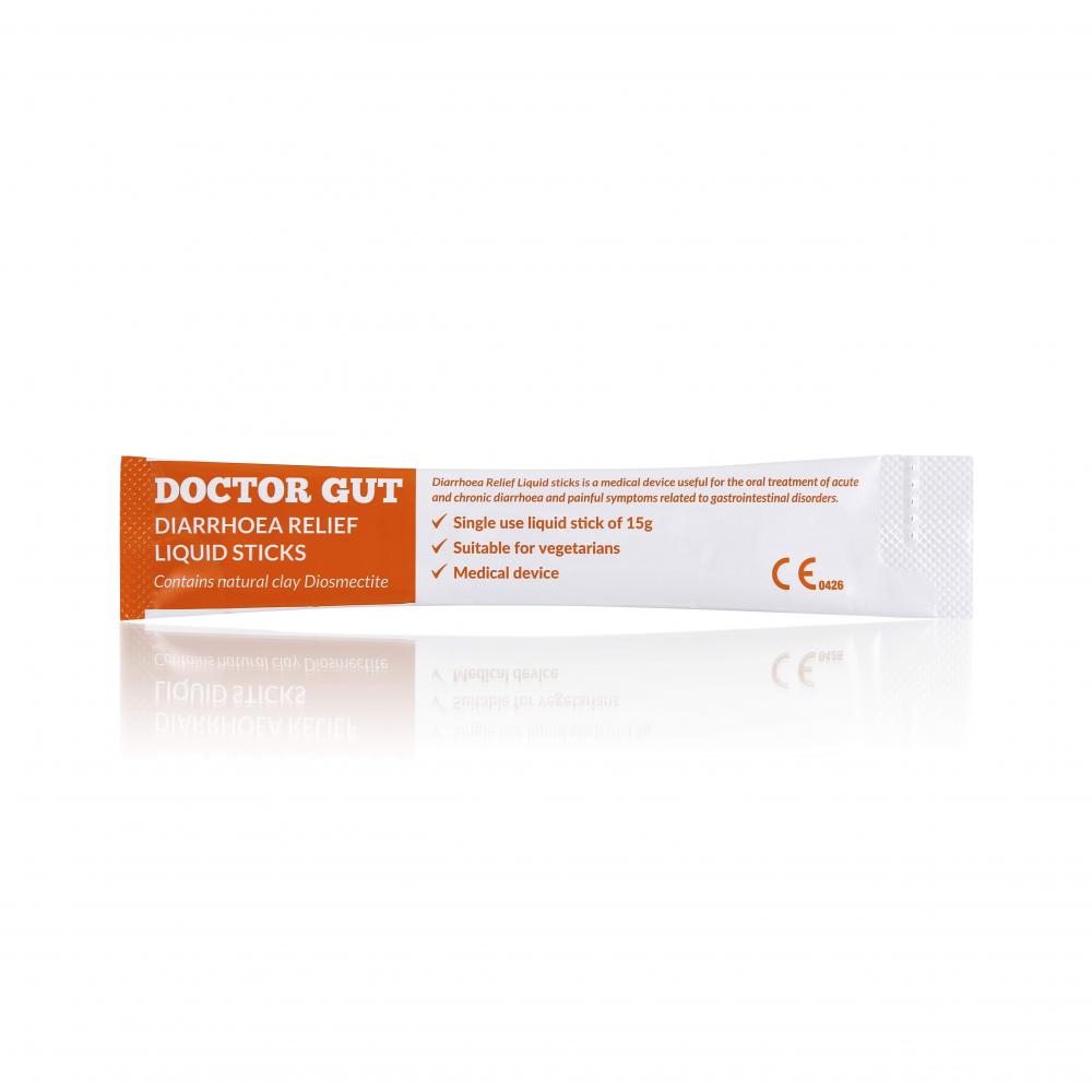 Doctor Gut  Diarrhoea Relief Liquid Sticks 10's