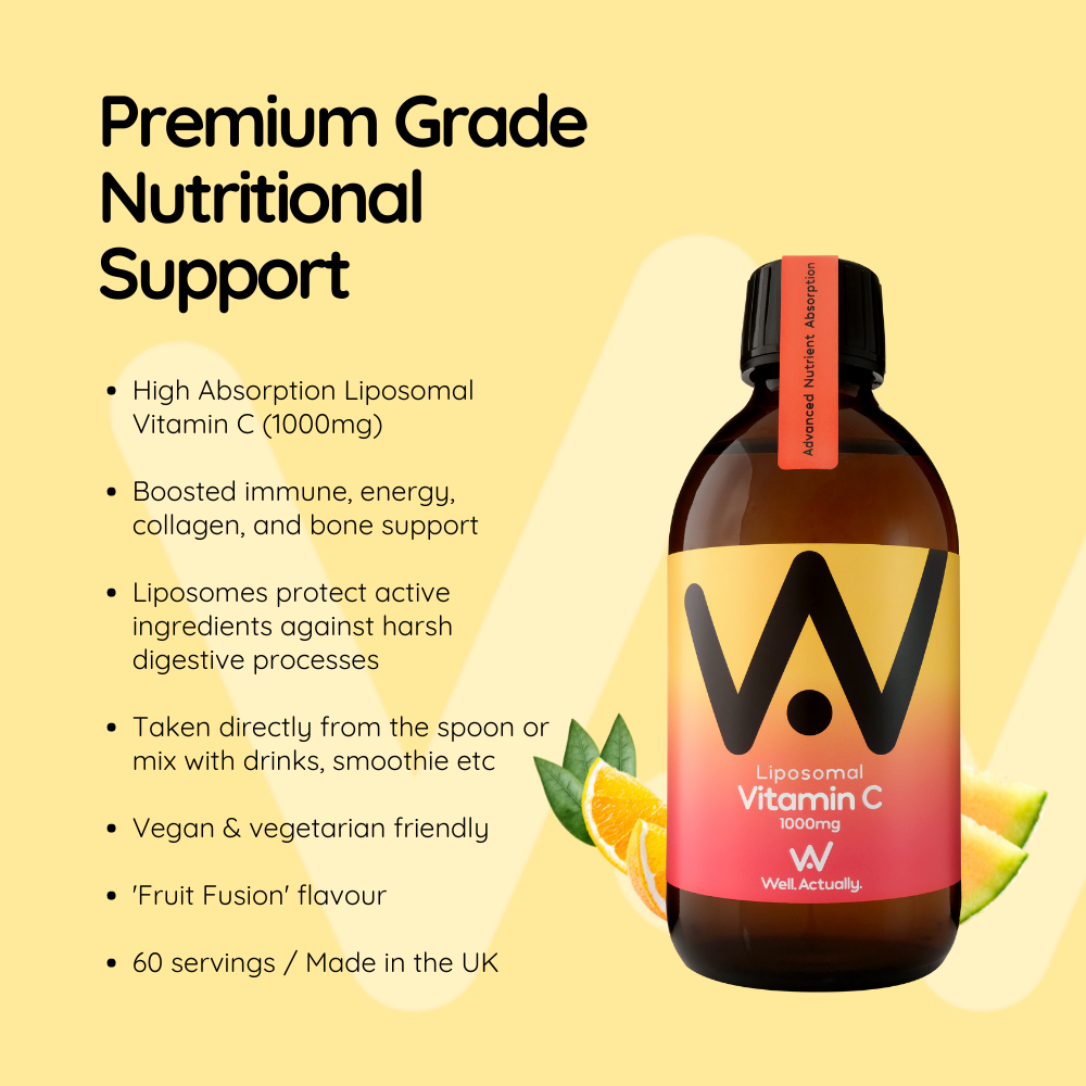 Well.Actually.  Liposomal Vitamin C 1000mg Fruit Fusion Flavour 300ml