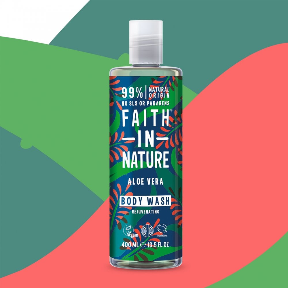 Faith In Nature Aloe Vera Body Wash 400ml by Faith In Nature
