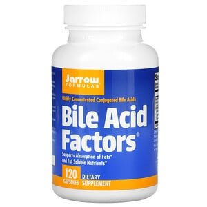 Bile Acid Factors, 120 Capsules Jarrow Formulas by Jarrow Formulas