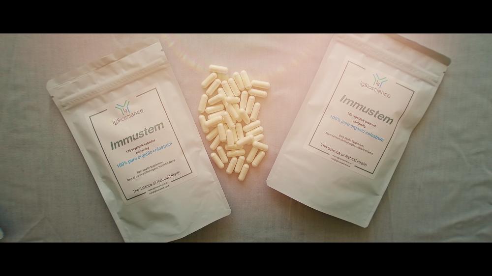 IgBioscience  Immustem Organic Colostrum 120's
