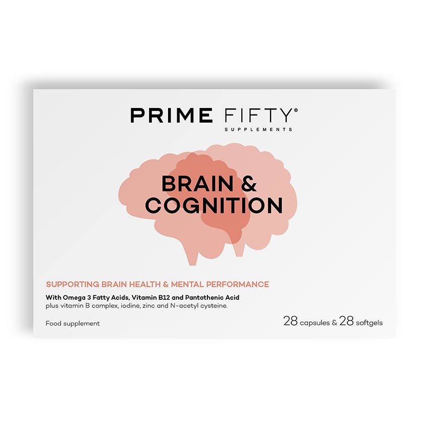 Prime Fifty Brain & Cognition 28 capsules & 28 softgels by Prime Fifty