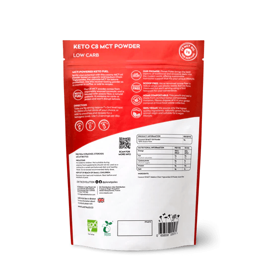 Keto C8 MCT Powder 440g - Planet Paleo by Planet Paleo