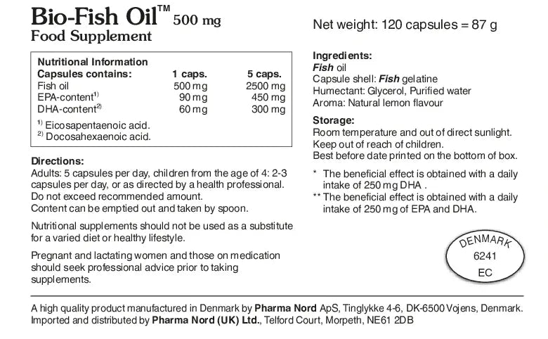 Bio - Fish Oil (120 caps) - Pharma Nord by PharmaNord
