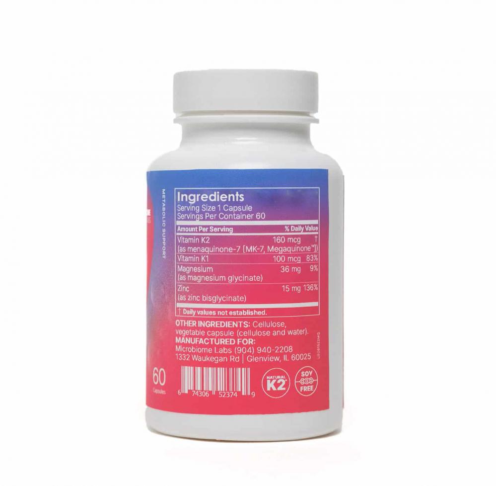 Microbiome Labs  MegaQuinone K2-7 60's