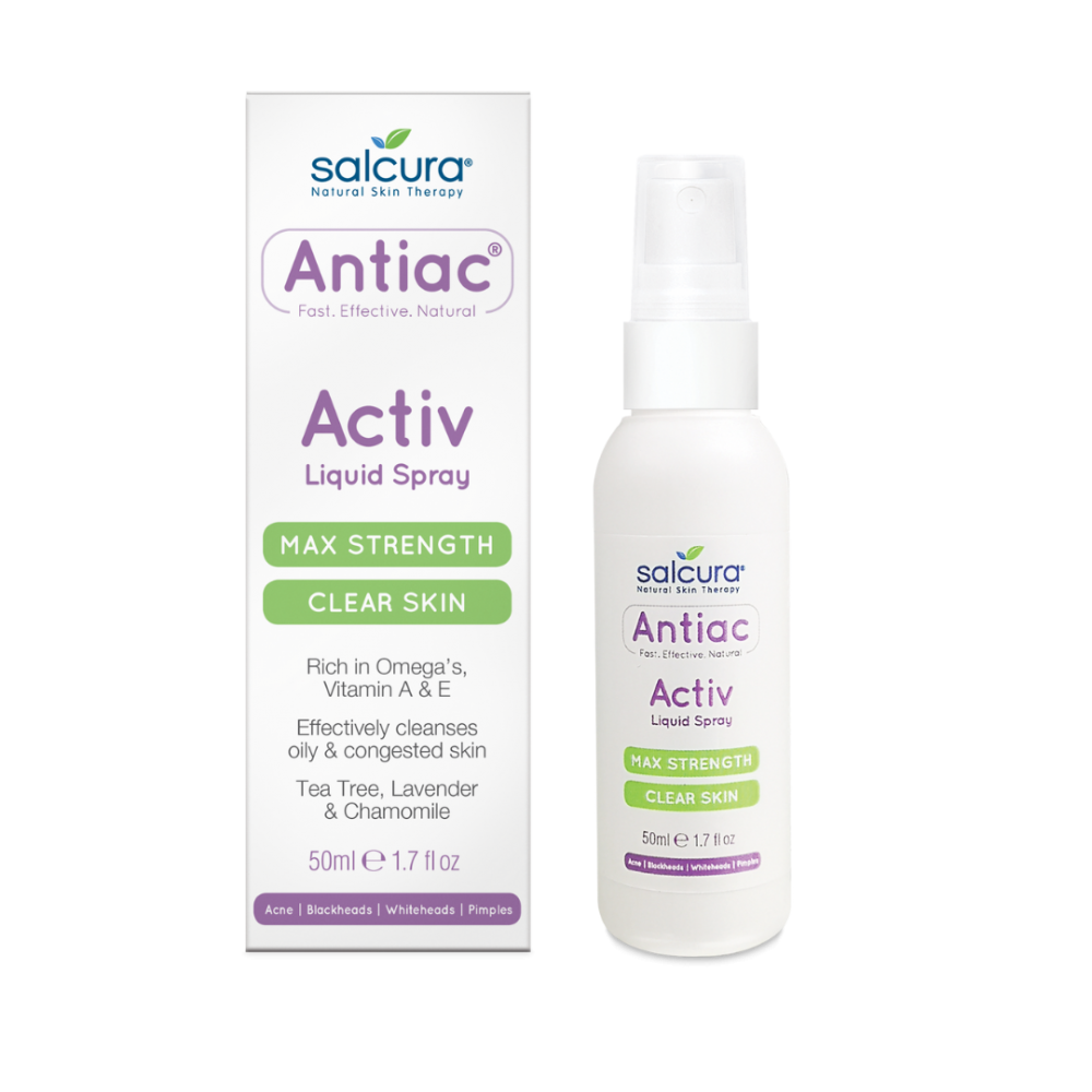 Salcura  Antiac Activ Liquid Spray Max Strength Clear Skin 50ml