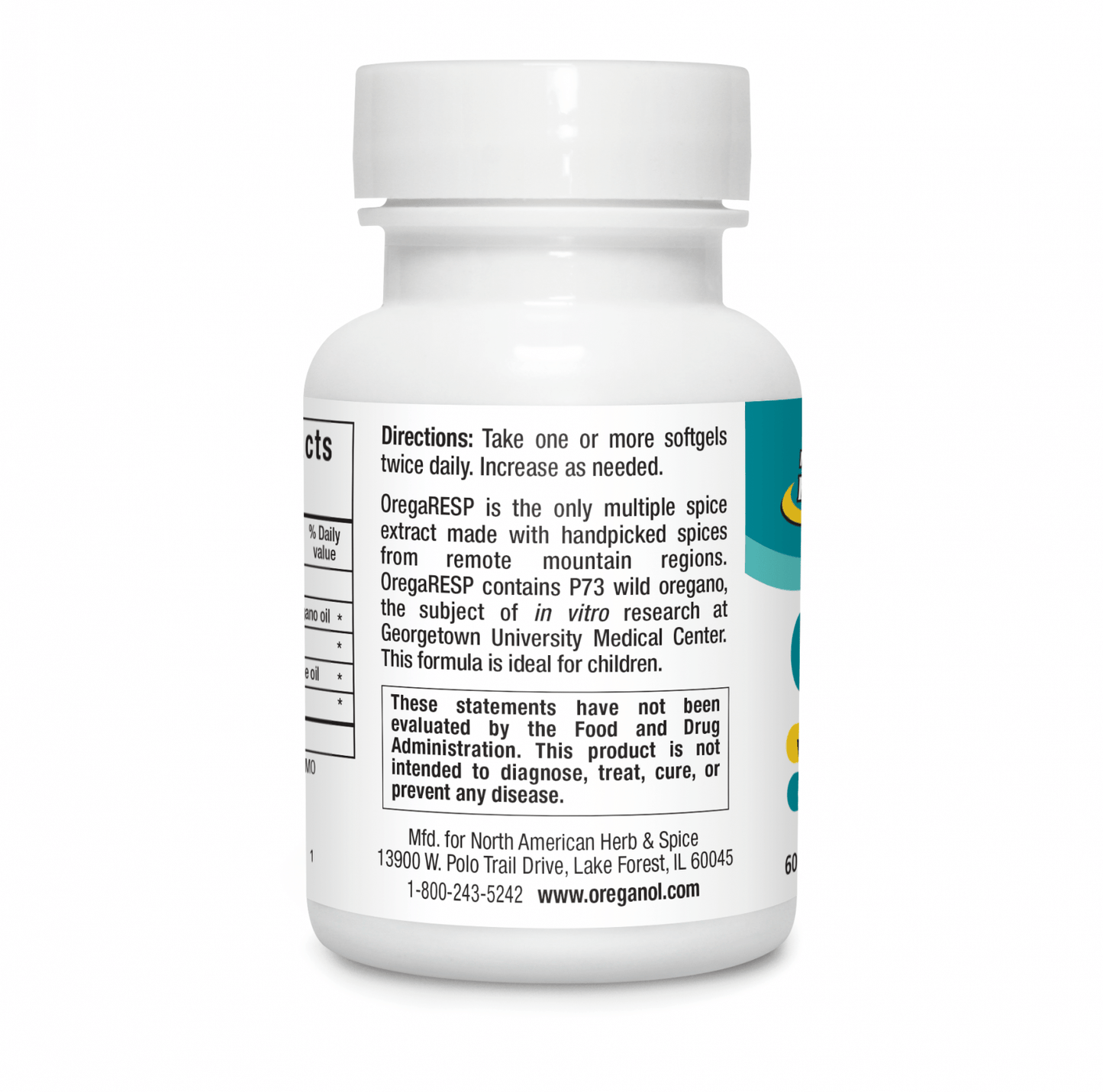 North American Herb & Spice OregaRESP Softgels 60s (Formerly OregaCyn) by North American Herb & Spice