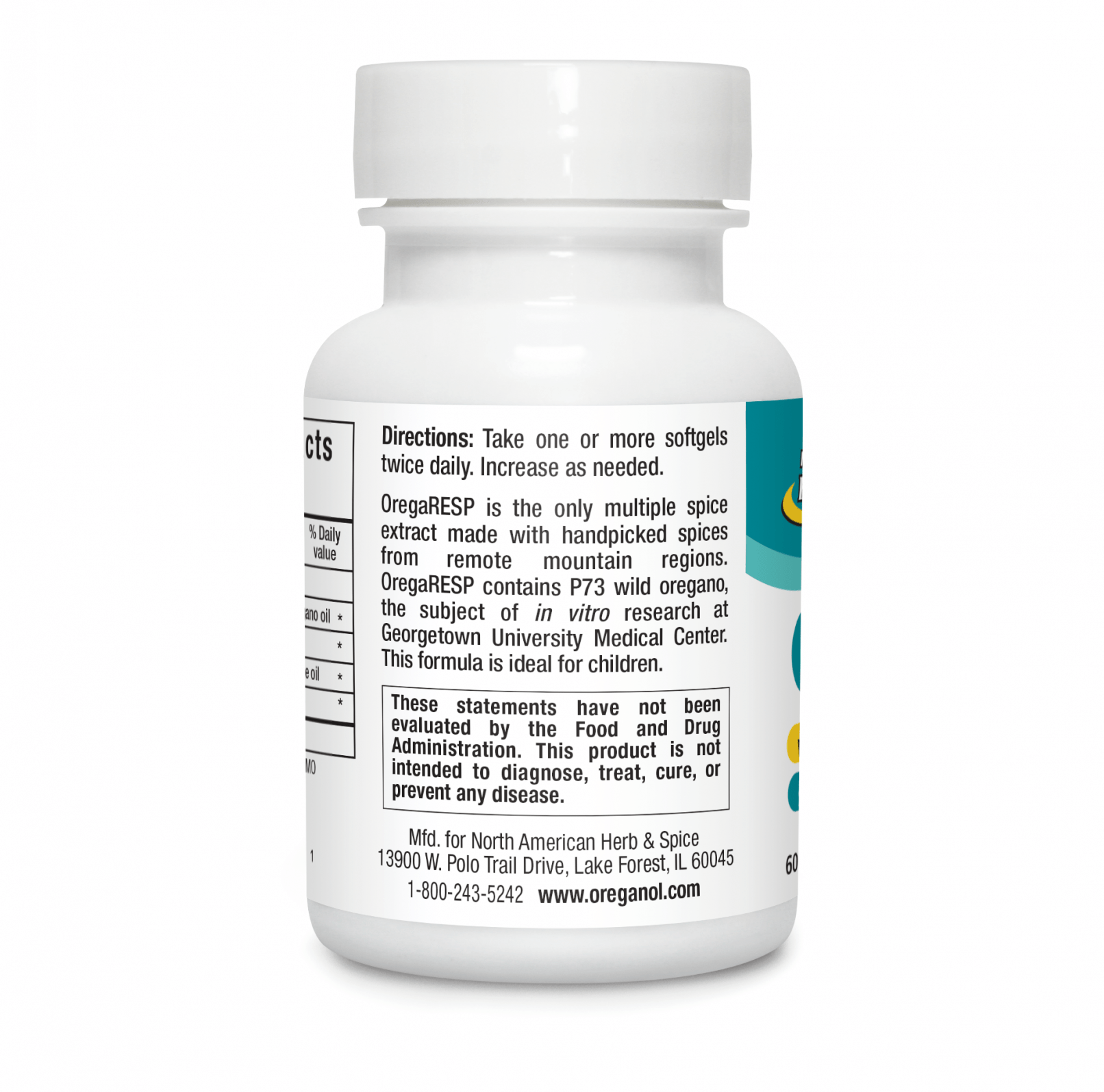 North American Herb & Spice OregaRESP Softgels 60s (Formerly OregaCyn) by North American Herb & Spice