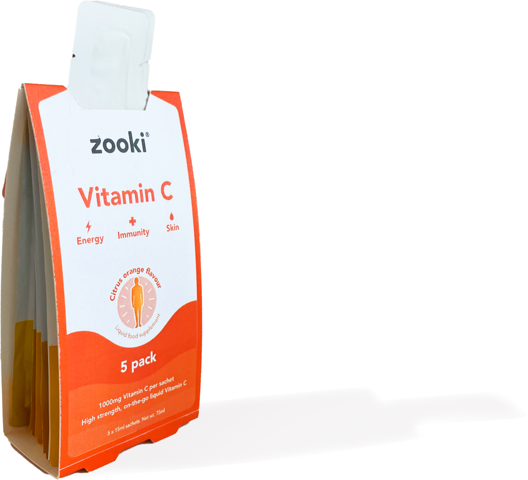 Zooki  Vitamin C Citrus Orange 5 Pack