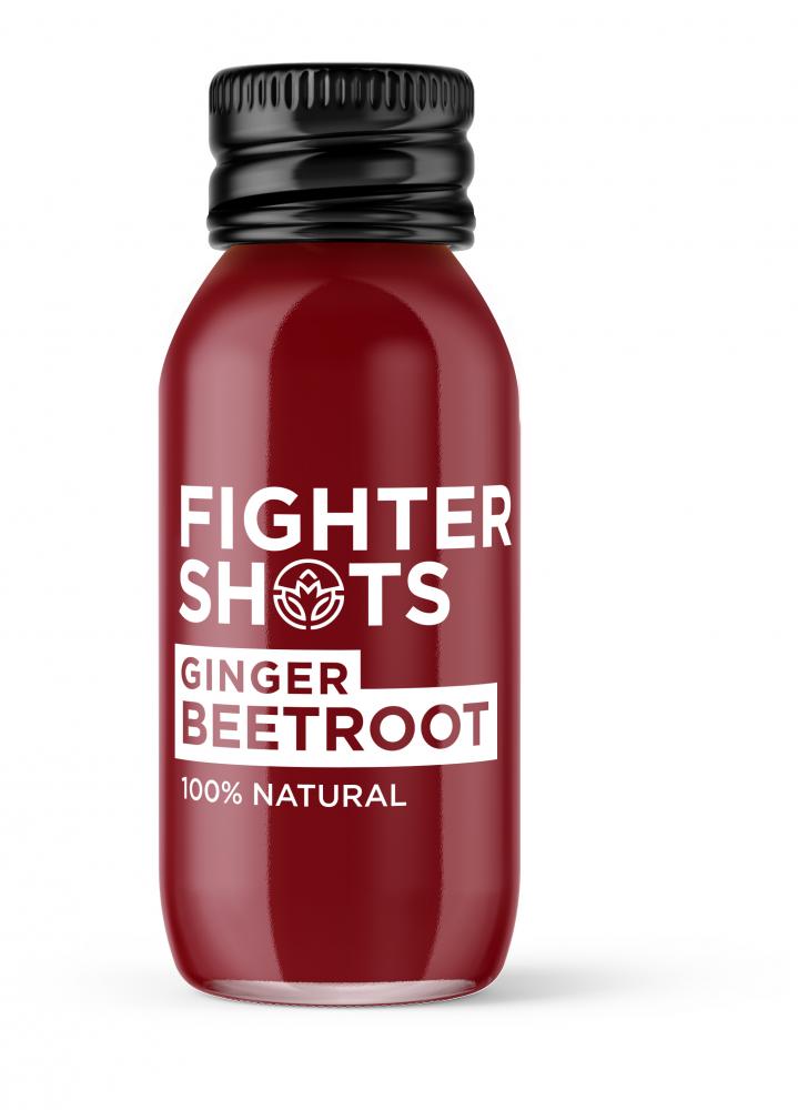 Fighter Shots  Ginger Beetroot 12x60ml CASE