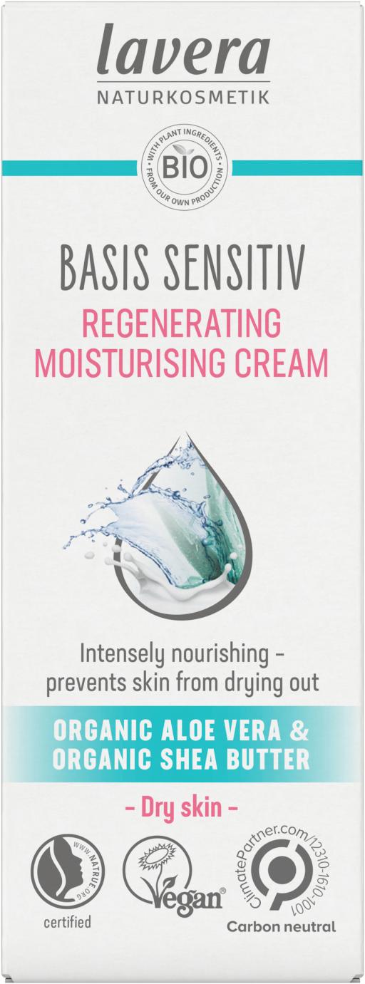 Lavera  Basis Sensitiv Regenerating Moisturising Cream 50ml