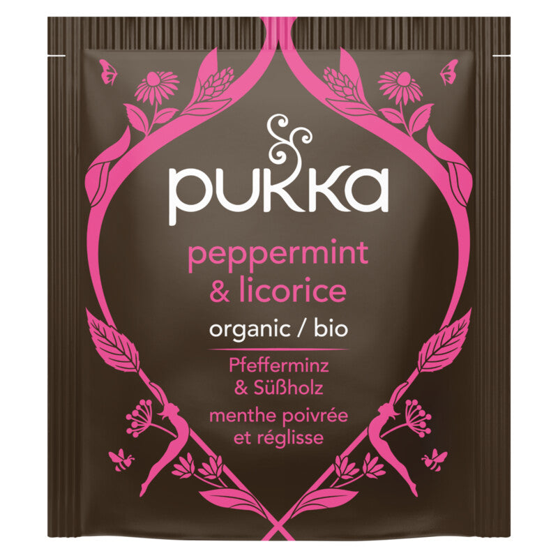 Pukka Herbs  Peppermint & Licorice Tea