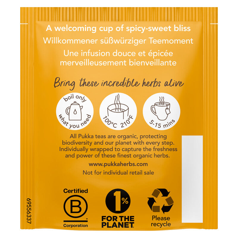 Pukka Herbs  Lemon, Ginger & Manuka Honey Tea