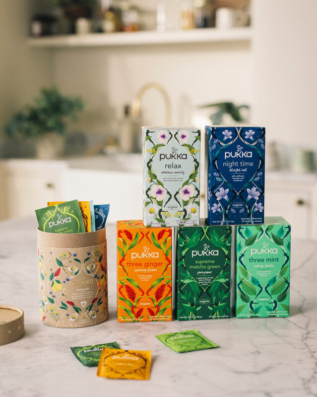 Pukka Herbs  Favourites Herbal & Green Tea Collection 30's