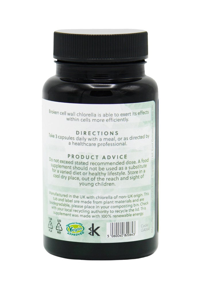 G&G Vitamins  Organic Broken Cell Chlorella 60's