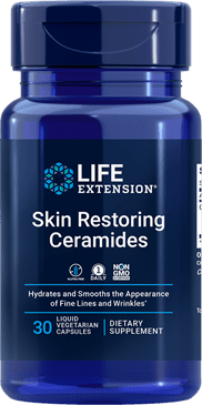 Skin Restoring Ceramides, 30 Liquid Vegetarian Capsules - Life Extension by Life Extension