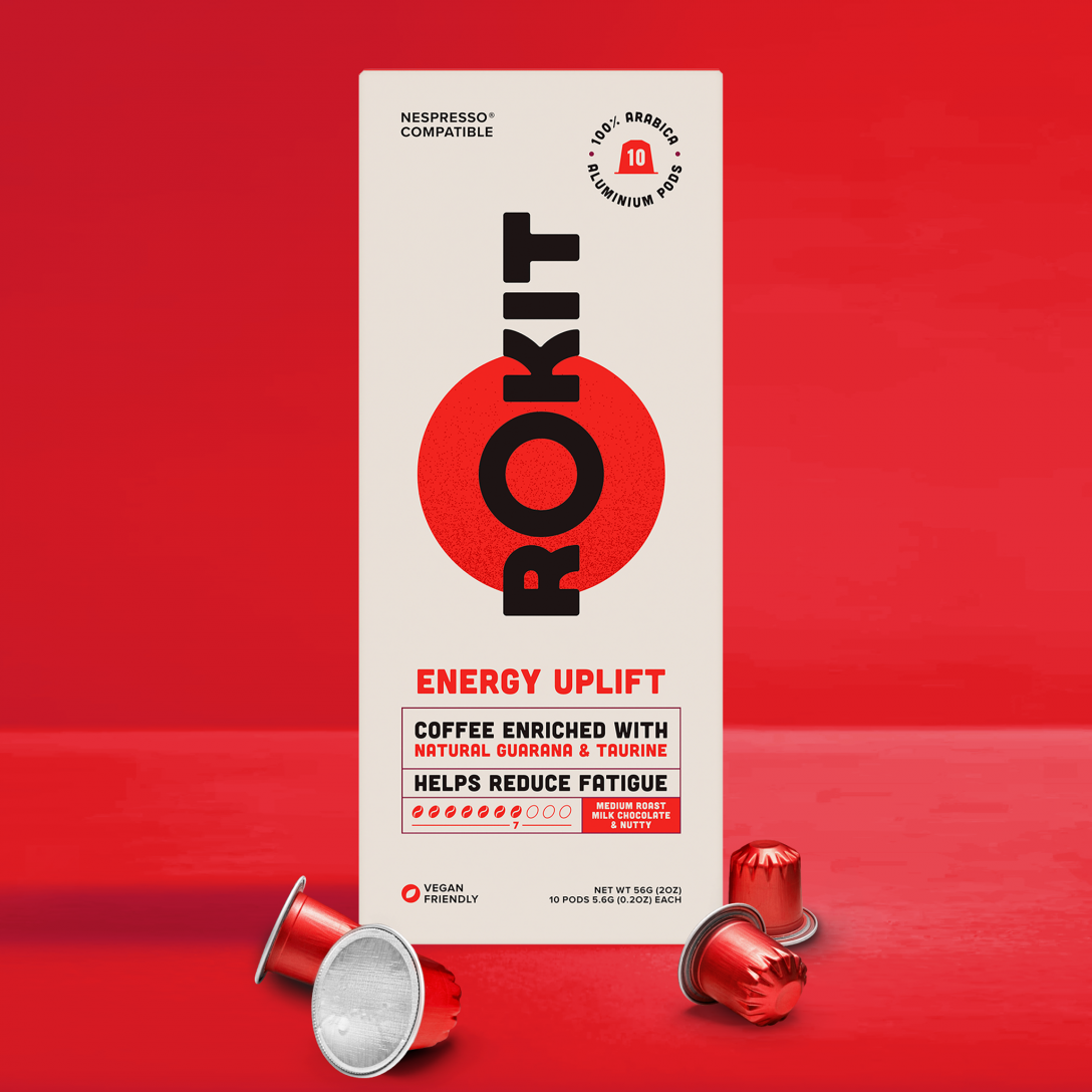 Rokit  Energy Uplift Coffee Pods Nespresso Compatible 10's