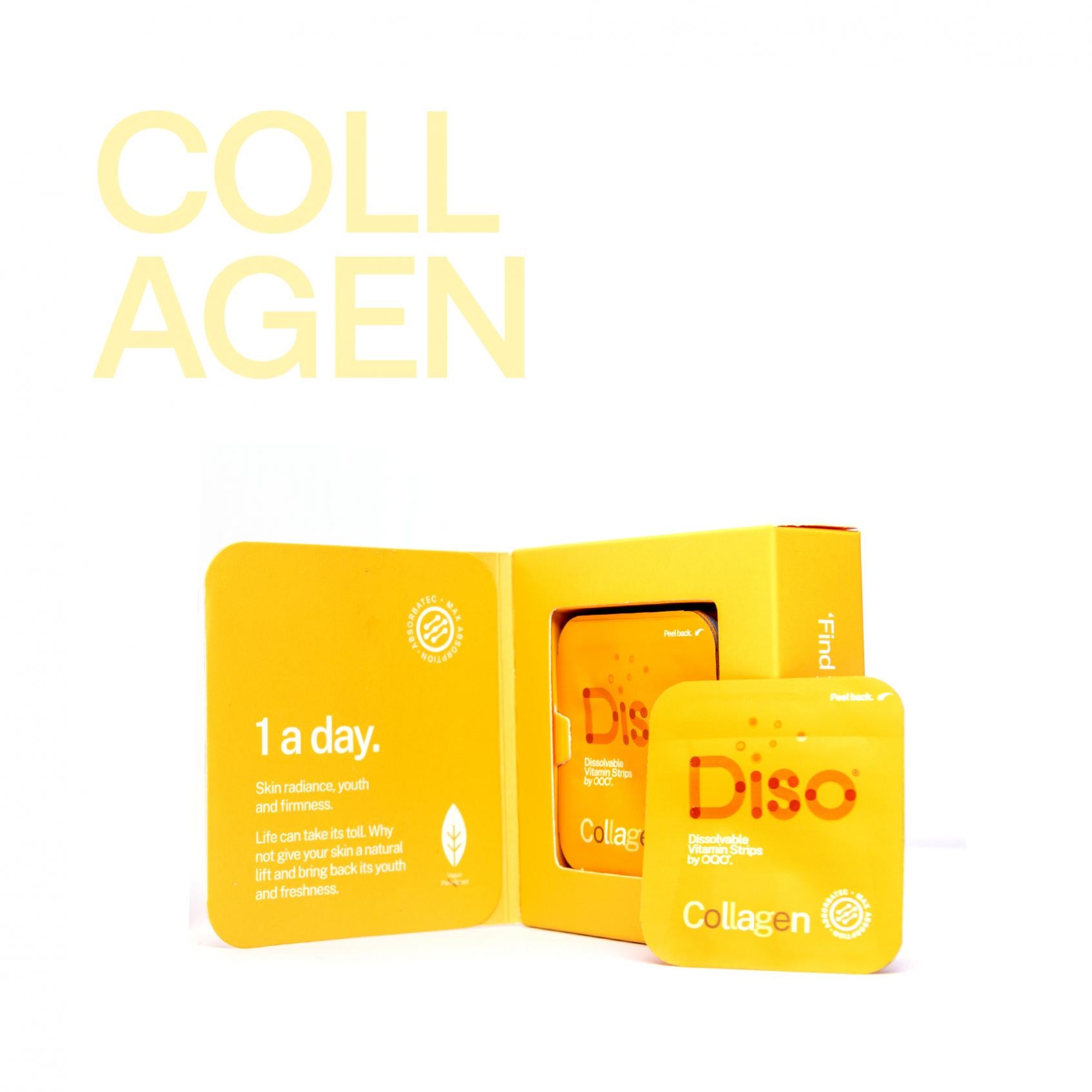 Diso Collagen Dissolvable Vitamin Strips 30's by Diso