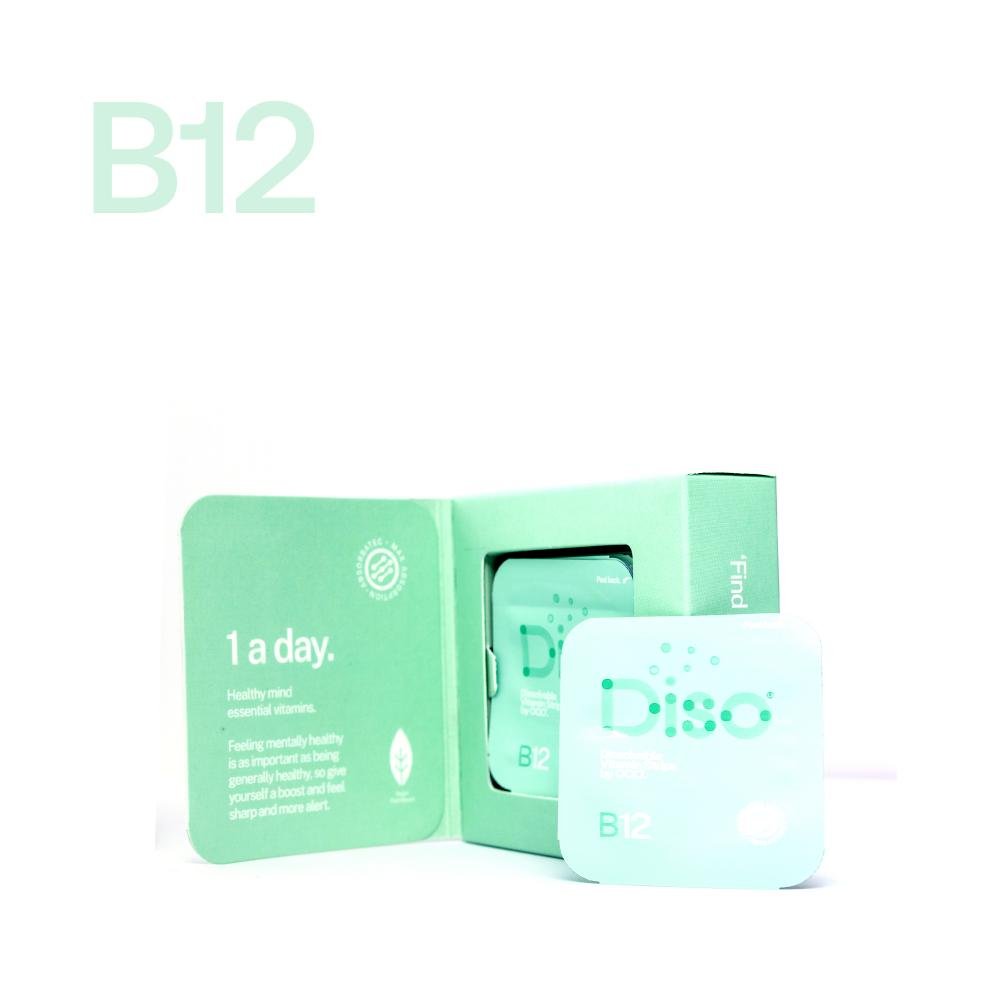 Diso B12 Dissolvable Vitamin Strips 30's by Diso