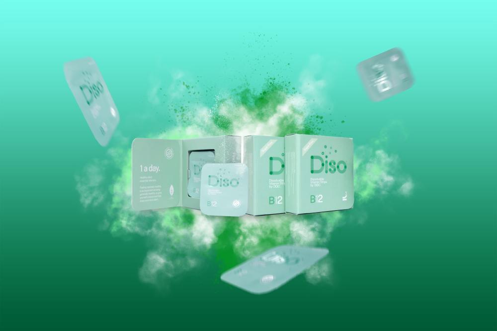 Diso B12 Dissolvable Vitamin Strips 30's by Diso