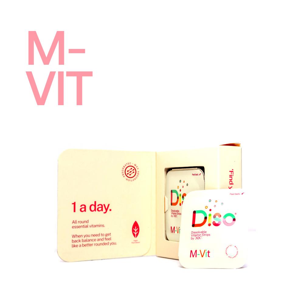 Diso  M-Vit Dissolvable Vitamin Strips 30's