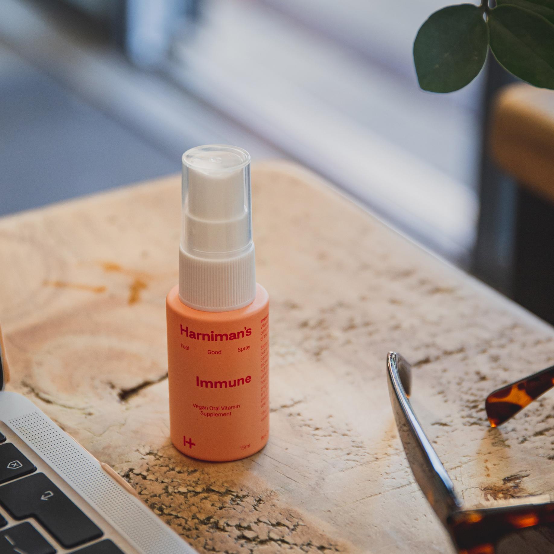Harnimans Immune Vegan Oral Spray 15ml by Harnimans
