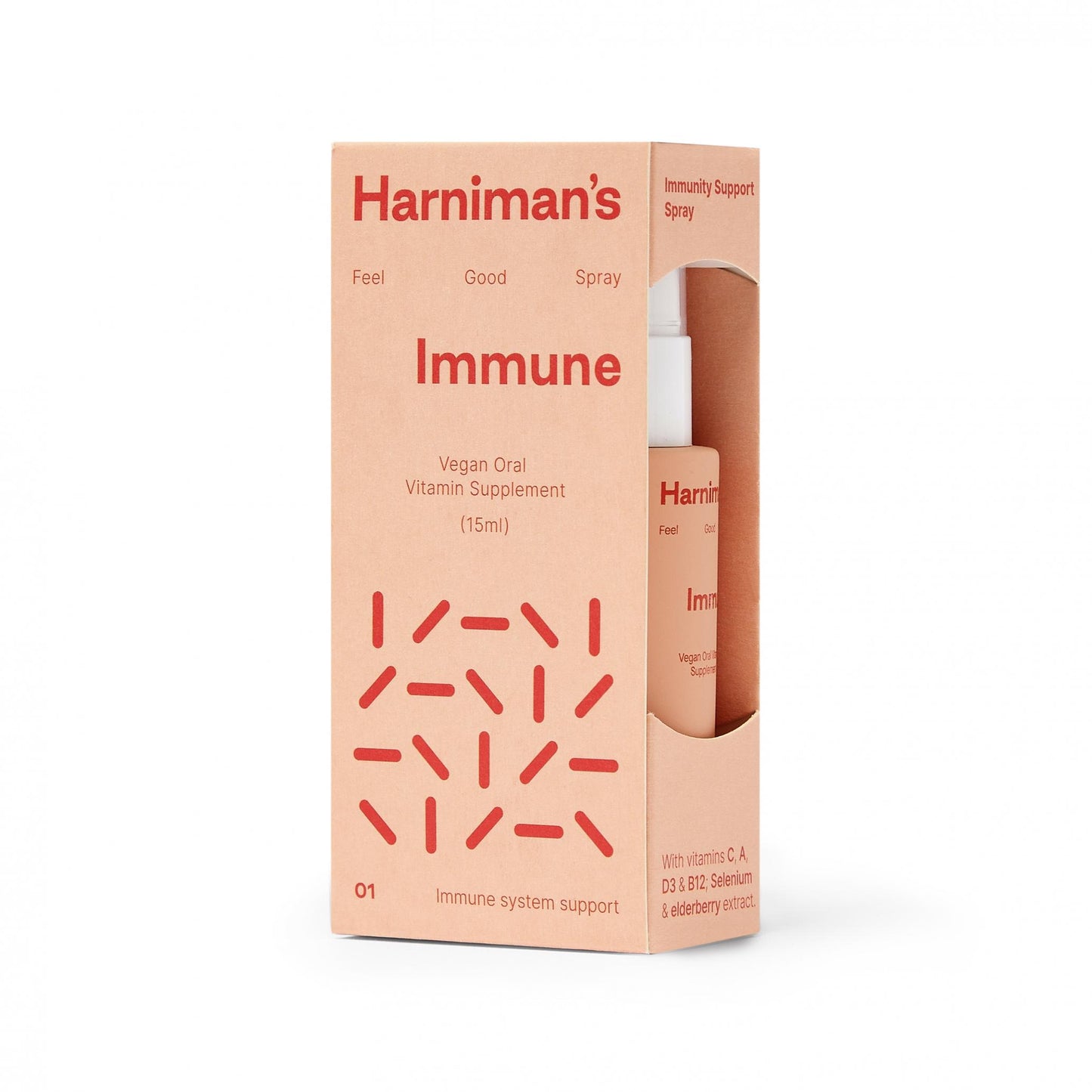Harnimans Immune Vegan Oral Spray 15ml by Harnimans