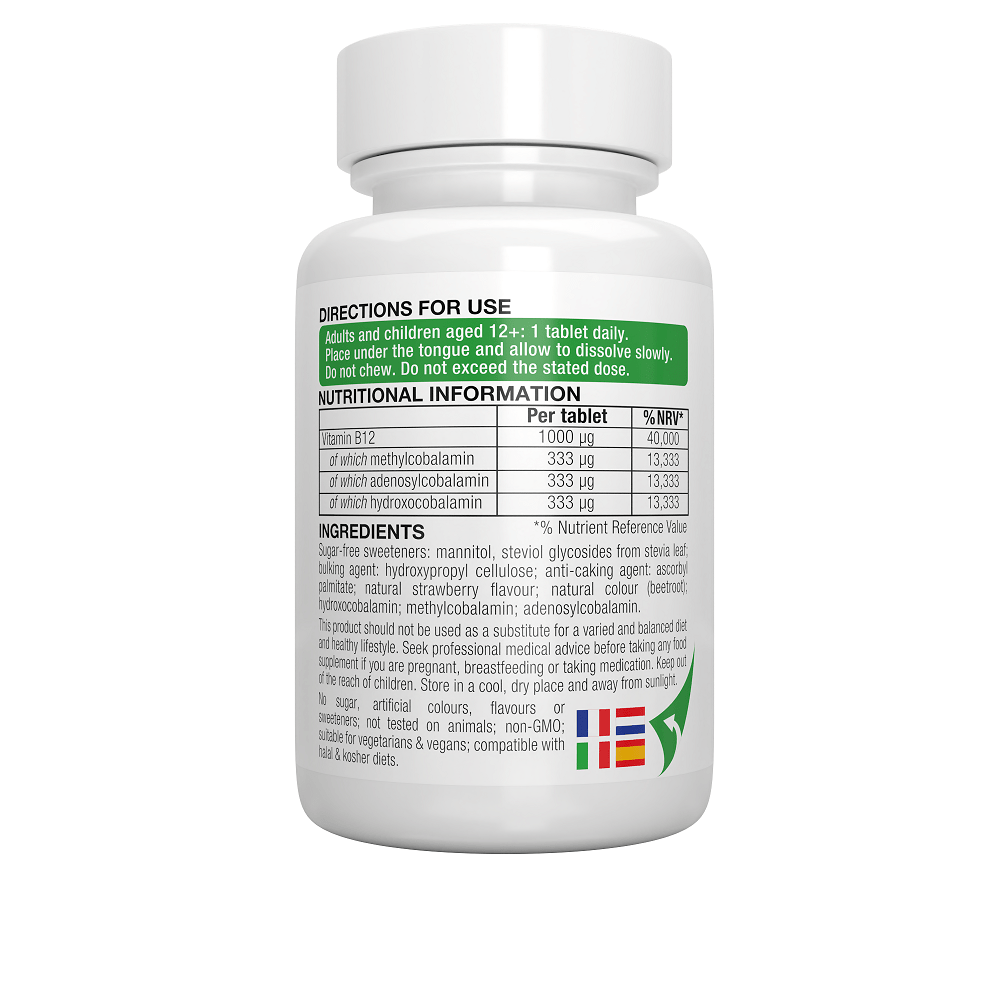 Igennus Super B12 - Complex 1000ug 180's by Igennus