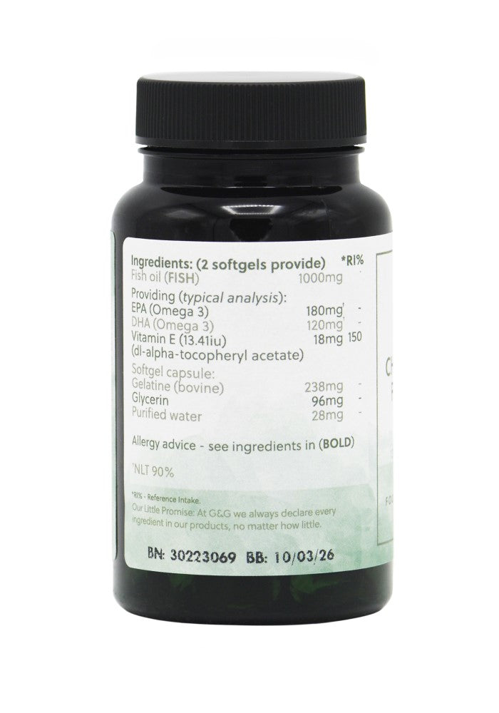 G&G Vitamins  Children's Fish Oil 500mg 120's