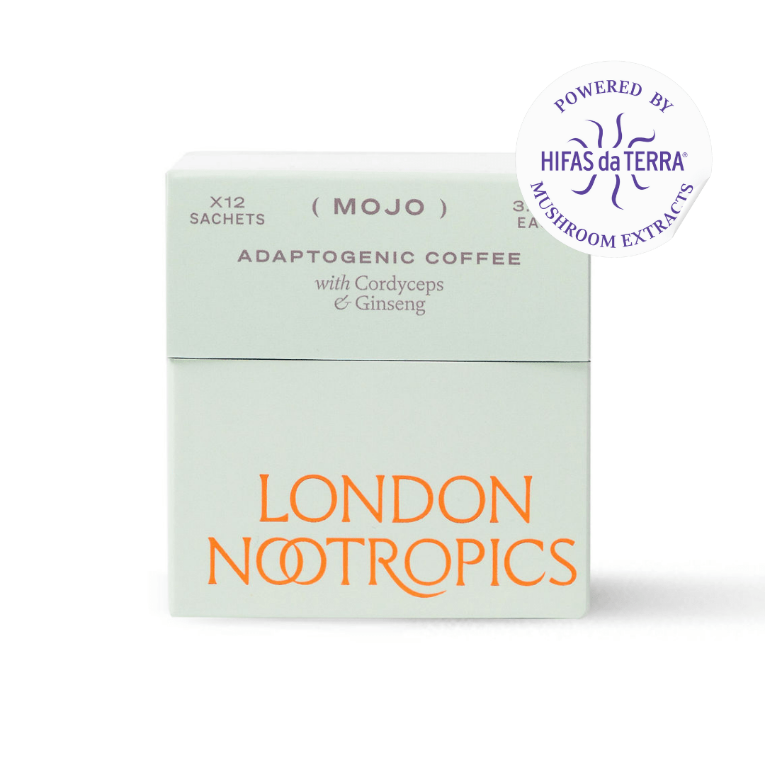Mojo Adaptogenic Coffee with Cordyceps & Ginseng - 12 Sachets - London Nootropics by London Nootropics